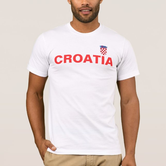 Camiseta croatian_flag, CROATIA (Frente)