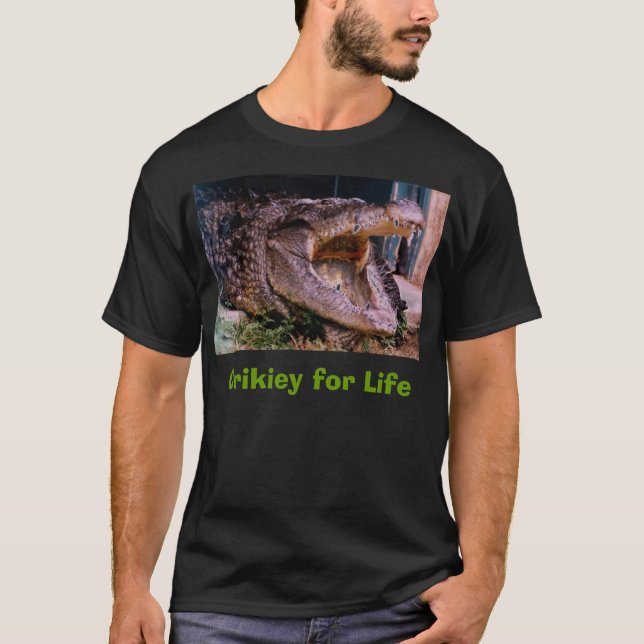 Camiseta croc, Crikiey para a vida (Frente)