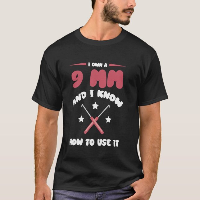 Camiseta Crochê de Crochê (Frente)