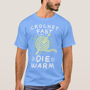 Camiseta Crochet Crochet Fast Die Quente