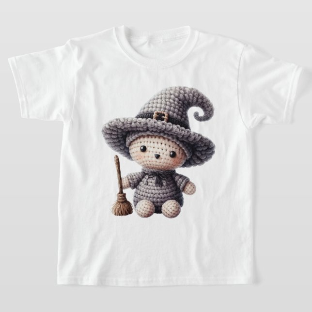 Camiseta Crochet Cute Witch (Postura )