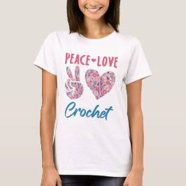 Camiseta Crochet de Paz