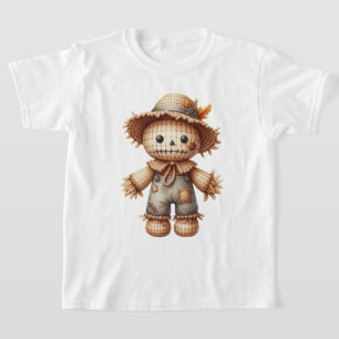 Camiseta Crochet Espantalho Fofo