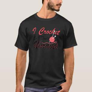 Camiseta Crochet I Crochet Para que eu não desvenda o Fio d