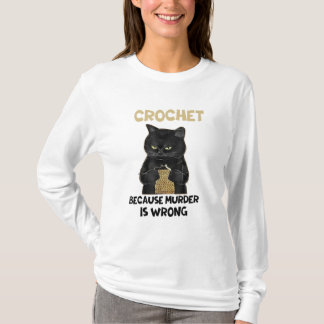 CAMISETA CROCHET PORQUE O ASSASSINATO ESTÁ ERRADO
