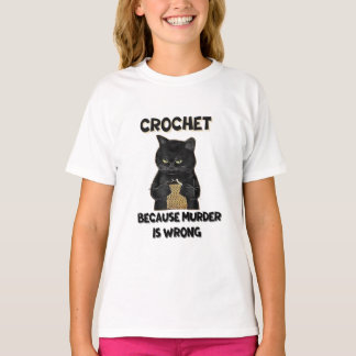 CAMISETA CROCHET PORQUE O ASSASSINATO ESTÁ ERRADO