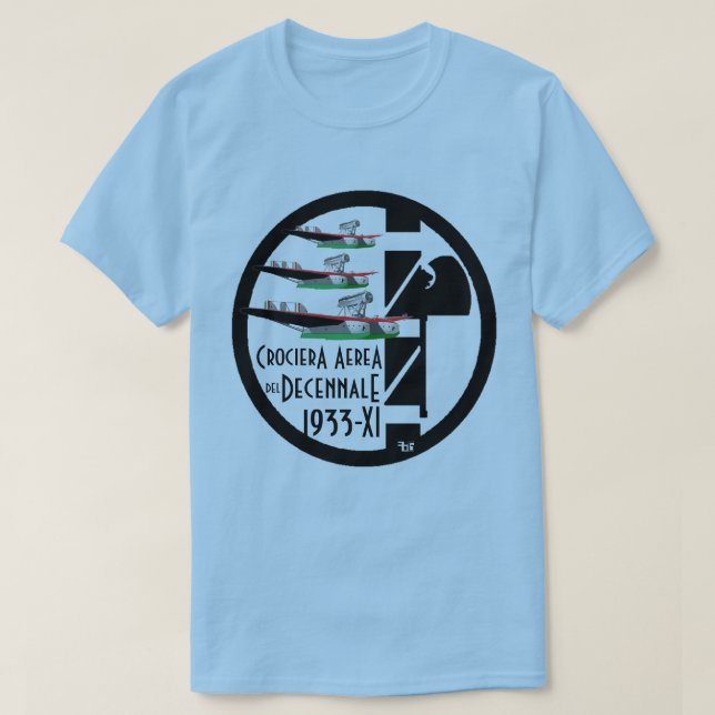 CAMISETA CROCIERA AEREA (Frente do Design)