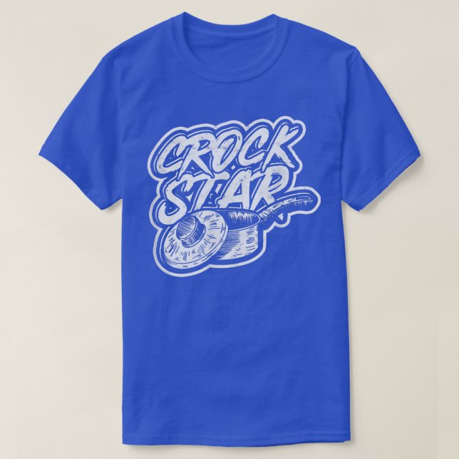 Camiseta CROCK STAR  Kitchen Food Cooking, Grilling and Bak (Frente do Design)