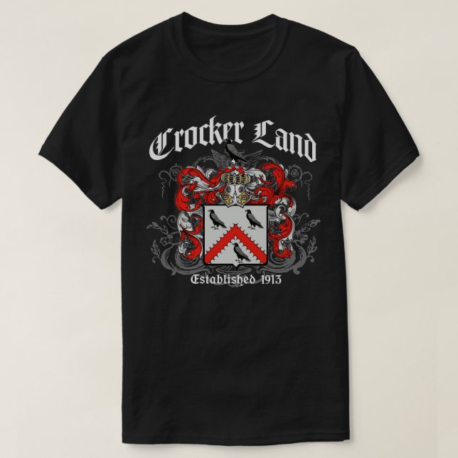 Camiseta Crocker Land (Frente do Design)