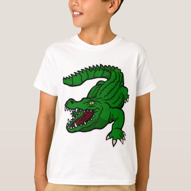 Camiseta crocodile cartoon (Frente)