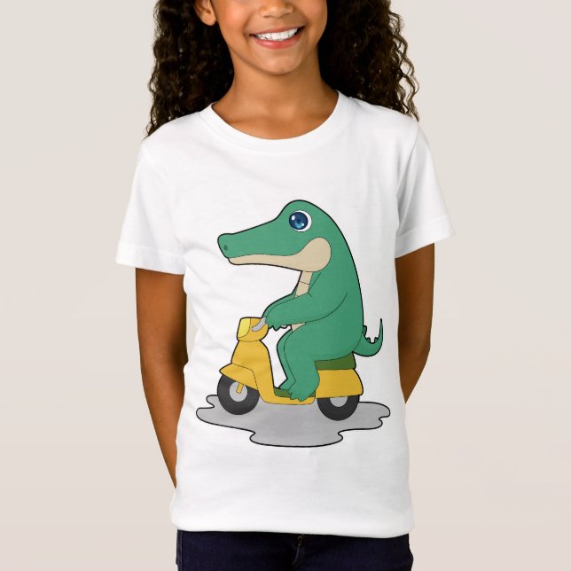 Camiseta Crocodile Scooter (Frente)