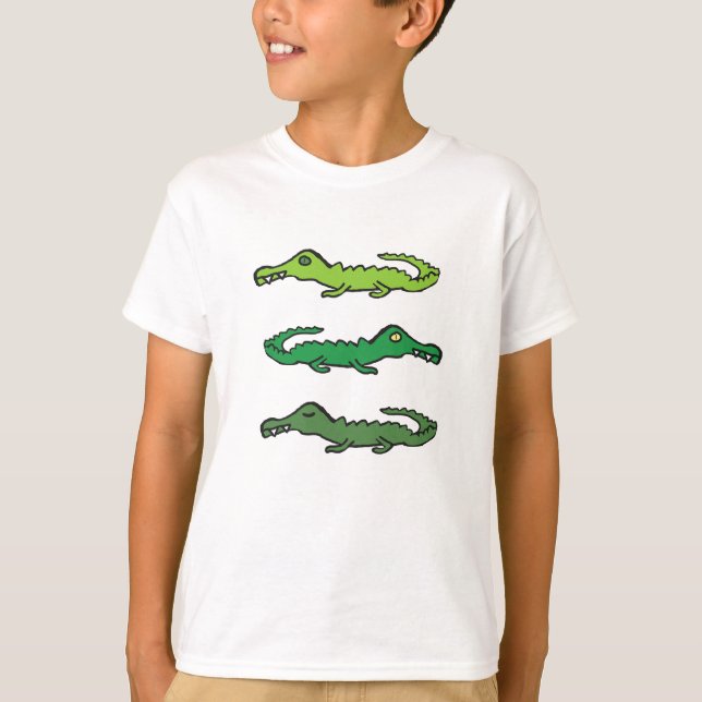 Camiseta Crocodiles and Alligators (Frente)
