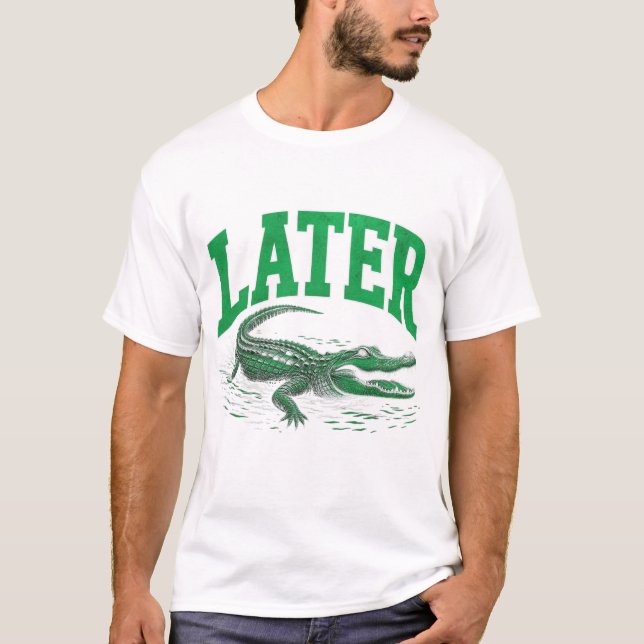 Camiseta crocodilo (Frente)