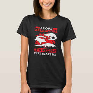 Camiseta Crocodilo Alligador De Mens Para Alligadores Croco