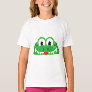 Camiseta Crocodilo, Alligator Animal Reptile Head, Alligato