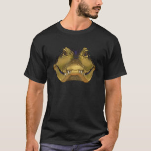 Camiseta Crocodilo Alligator Cabeça Animal Répteis Zoologia