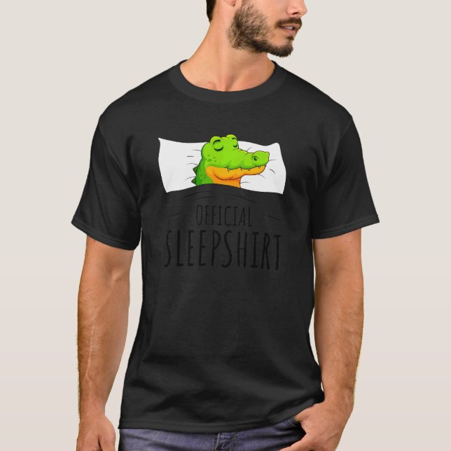 Camiseta Crocodilo Alligator Oculto (Frente)