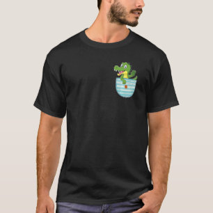 Camiseta Crocodilo Alligator Pocket Crocodilos Gator Cuja G