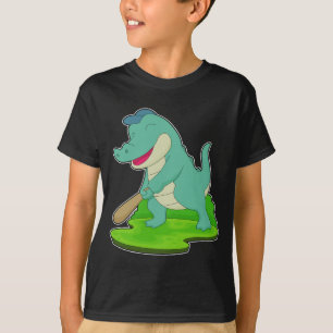 Camiseta Crocodilo Baseball Baco de Beisebol