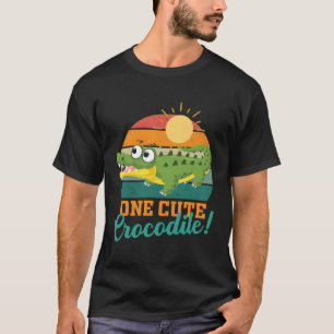 Camiseta Crocodilo Crianças Crocodilos