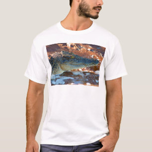 Camiseta Crocodilo da água salgada