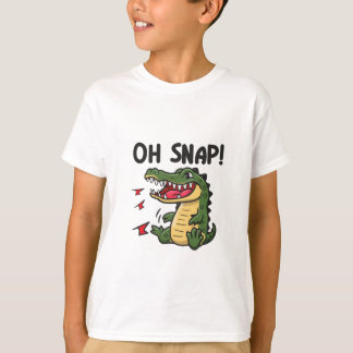 Camiseta crocodilo-da-índia