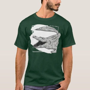 Camiseta Crocodilo de Alligador Perigoso