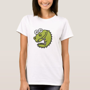 Camiseta Crocodilo de Bebê Cute
