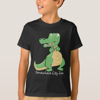 Camiseta Crocodilo de Cartoon
