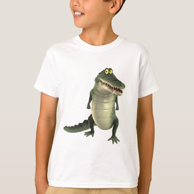 Camiseta Crocodilo de Cartoon (Frente)