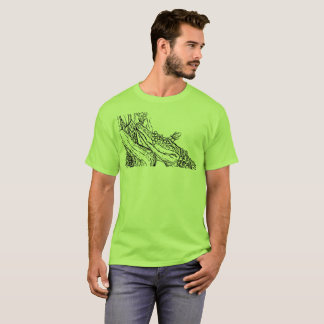 Camiseta Crocodilo de Enchimento