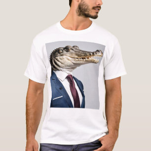 Camiseta Crocodilo de fato
