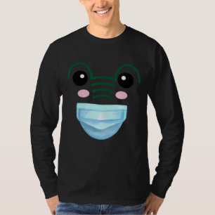 Camiseta Crocodilo de Máscara com Alligador de Cuta Vestind