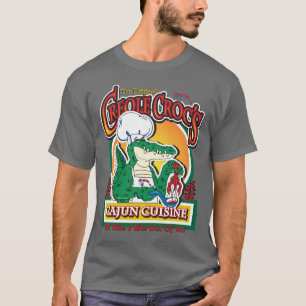 Camiseta Crocodilo de Nova Orleans Cajun