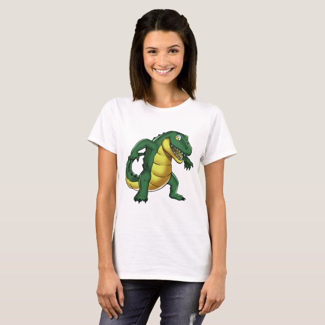 Camiseta Crocodilo Doce (Frente Completa)
