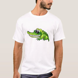Camiseta Crocodilo dos desenhos animados