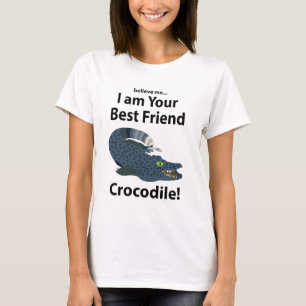 Camiseta Crocodilo Jacaré Crocodilo Engraçado