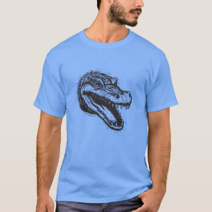 Camiseta Crocodilo Jacaré Safari Animal Réptil
