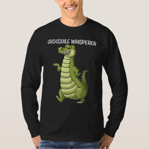 Camiseta Crocodilo Legal Para Homens Mulheres Jacaré Réptil