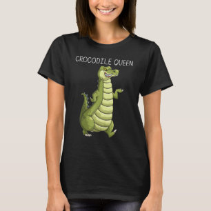 Camiseta Crocodilo legal Para Mulheres Alligador Mãe Réptil