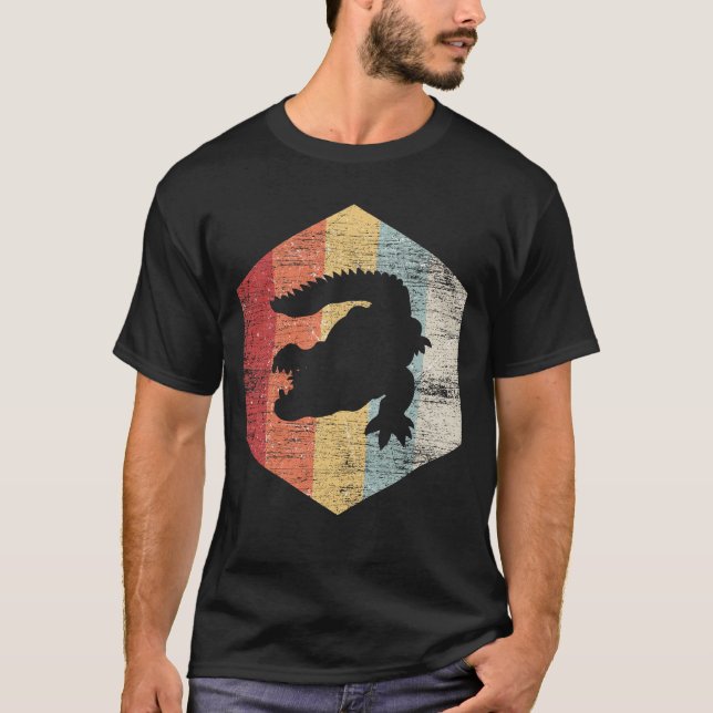 Camiseta Crocodilo preto (Frente)