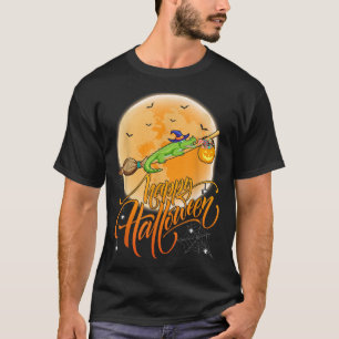 Camiseta Crocodilo Ride Witch Vintage Crocodilo Hallow