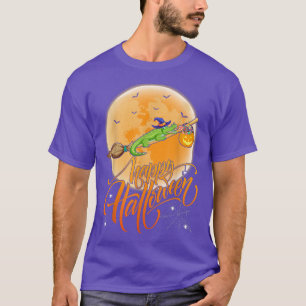 Camiseta Crocodilo Ride Witch Vintage Crocodilo Hallow