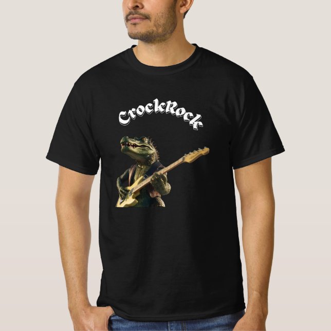 Camiseta Crocodilo Rock (Frente)