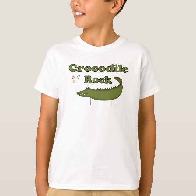 Camiseta Crocodilo Rock (Frente)