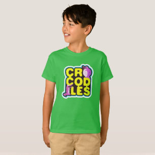 Camiseta Crocodilos com dois crocos felizes - vívidos