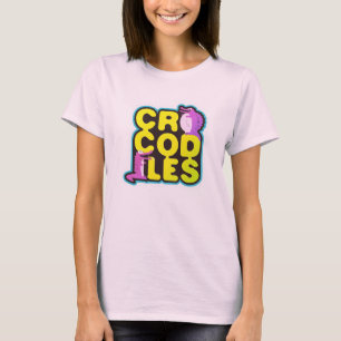 Camiseta Crocodilos com dois crocos felizes - vivos