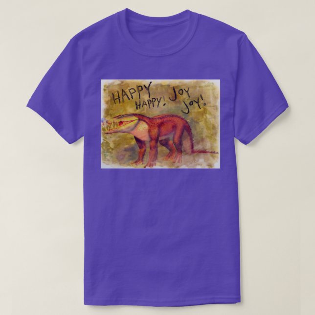 Camiseta Crocostimpy (Frente do Design)
