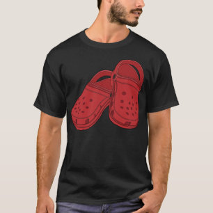 Camiseta Crocs pépper red calçado clog Classic T-Shirt