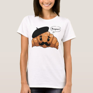 Camiseta Croissant francês